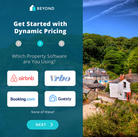 Beyond Pricing: Landing Page